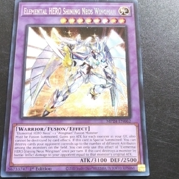 Yu-Gi-Oh! Other - Elemental HERO Shining Neos Wingman